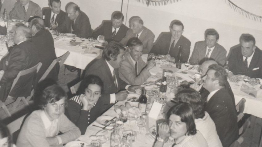 1974 repas des anciens