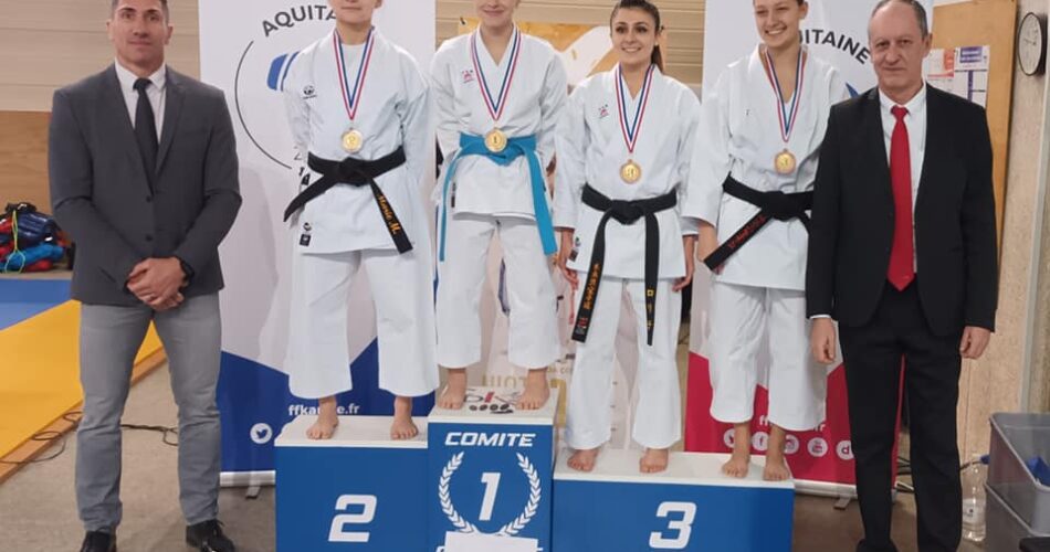 Championnat d’Aquitaine kata  au BOUSCAT