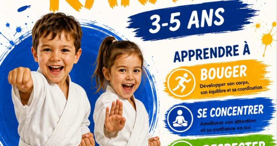 Baby Karaté – le cours des 4-5 ans