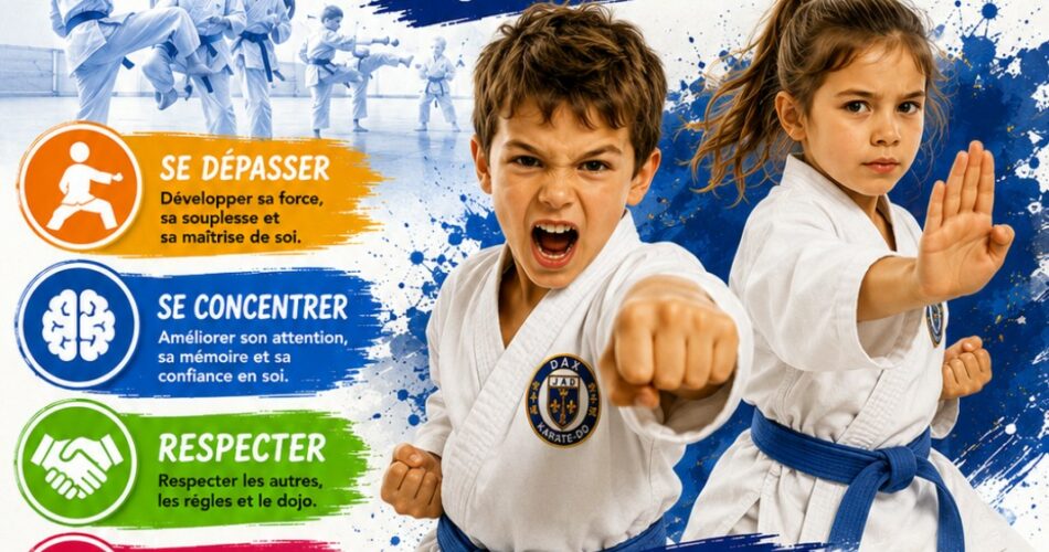 Karaté Kids, le cours des 6-11 ans