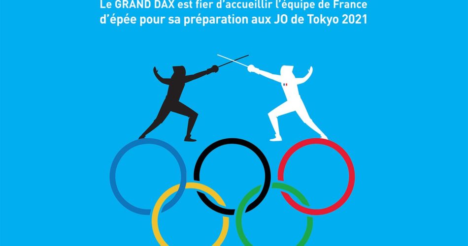 L’équipe de France d’épée arrive à Dax !!!