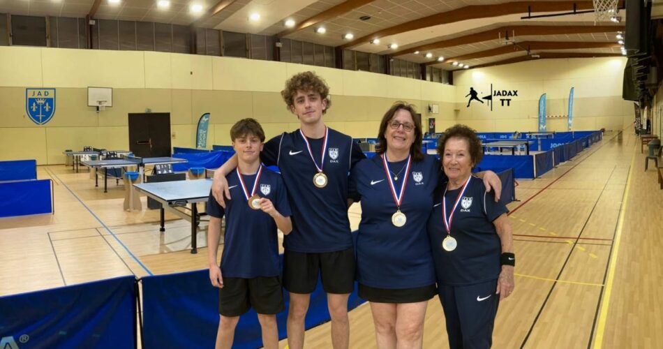 2 titres de championnes Nouvelle Aquitaine, 2 médaille de bronze